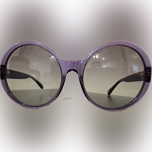 COACH Translucent Purple “Patty” Sunglasses L036